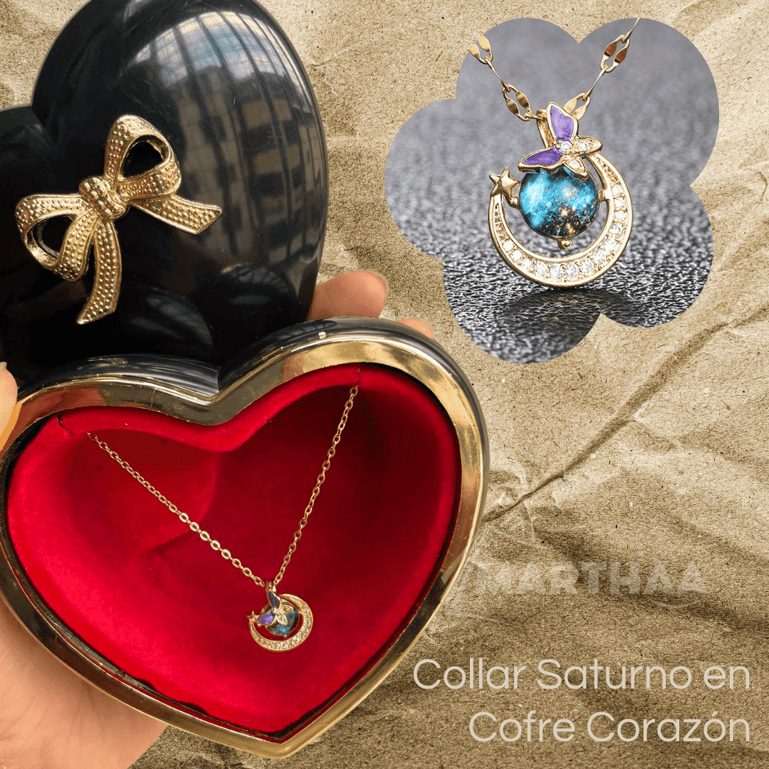 COLLARES 📿 LUNA, CIELO, SATURNO, TULIPAN