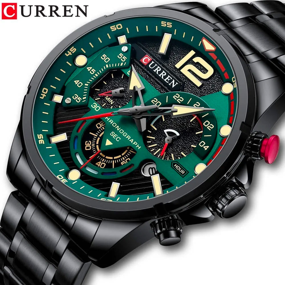 Reloj Curren Cuarzo de Acero Inoxidable