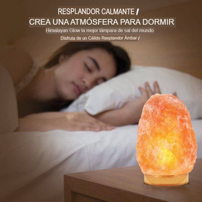 Lámpara de Cristal de Sal Himalaya Natural