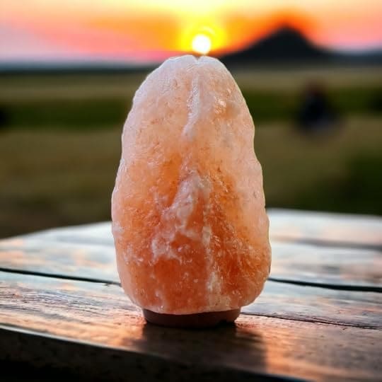 Lámpara de Cristal de Sal Himalaya Natural