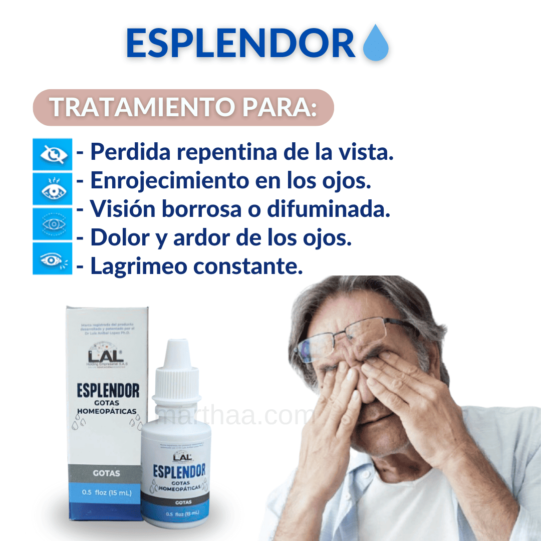 Esplendor® en Gotas 💧 100% ORIGINAL (Combate problemas de la Vista)