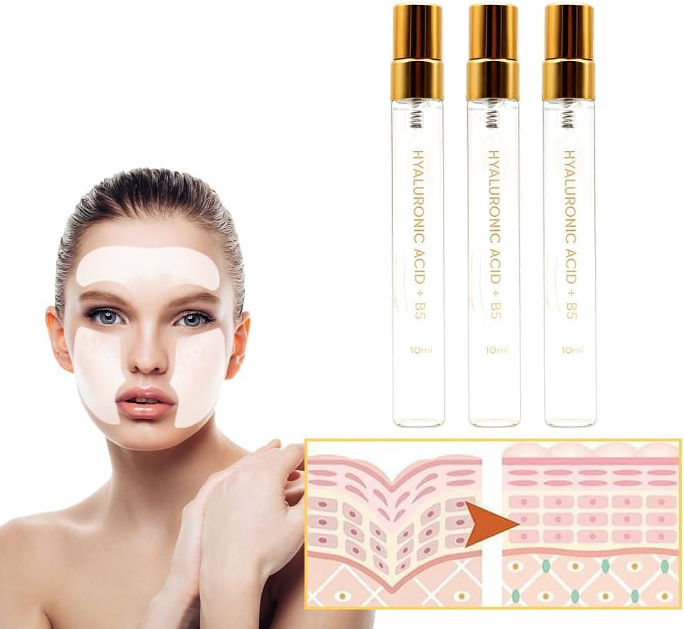 Set de Mascarillas De Colágeno Absorbentes + 3 Frascos de Ácido Hialurónico GRATIS