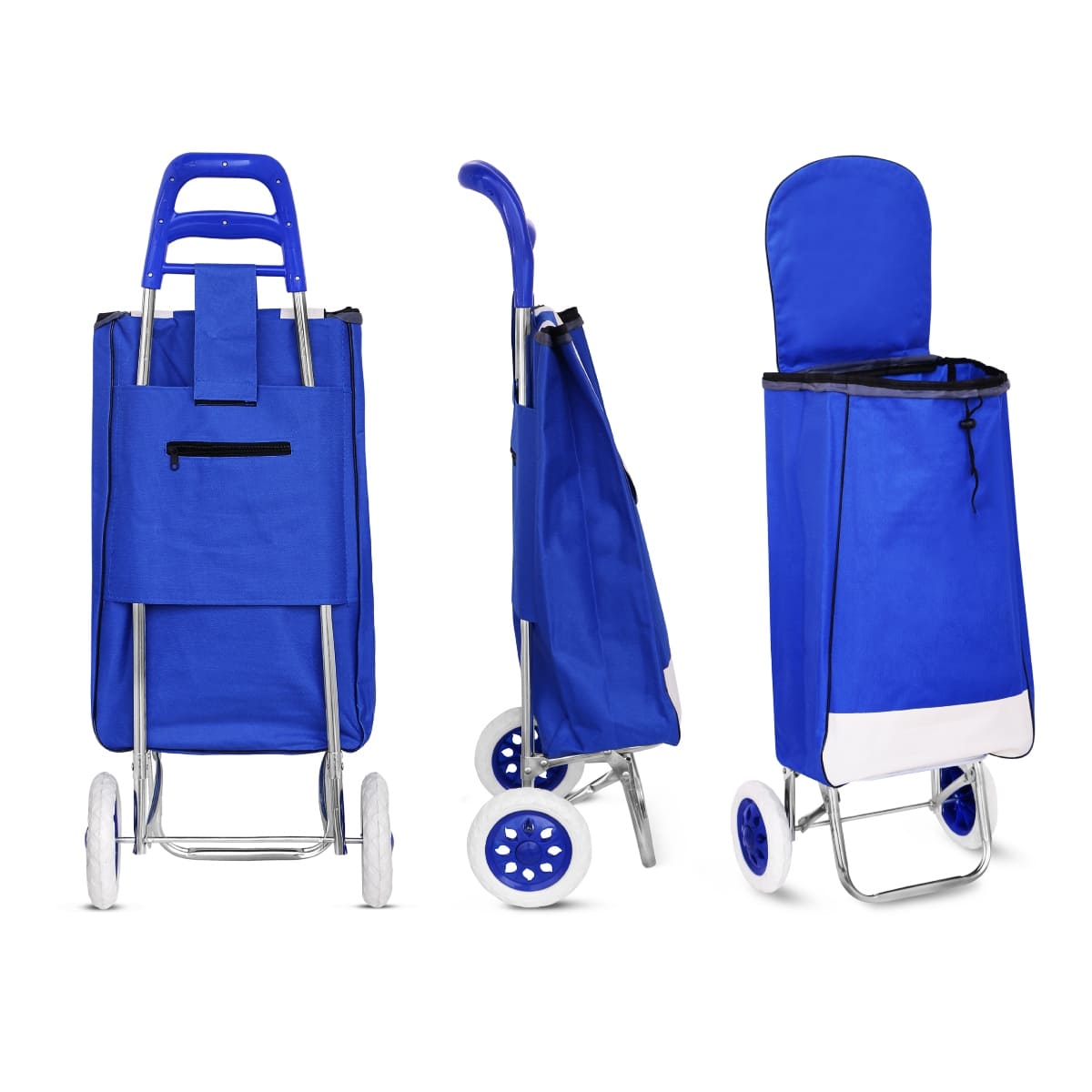 Carrito Plegable Con Ruedas Para Compras