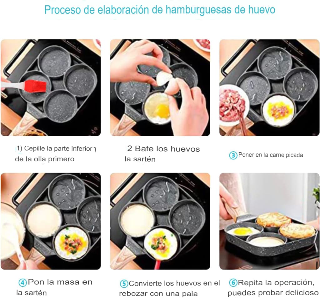 Sartén Polix 4 Puestos®