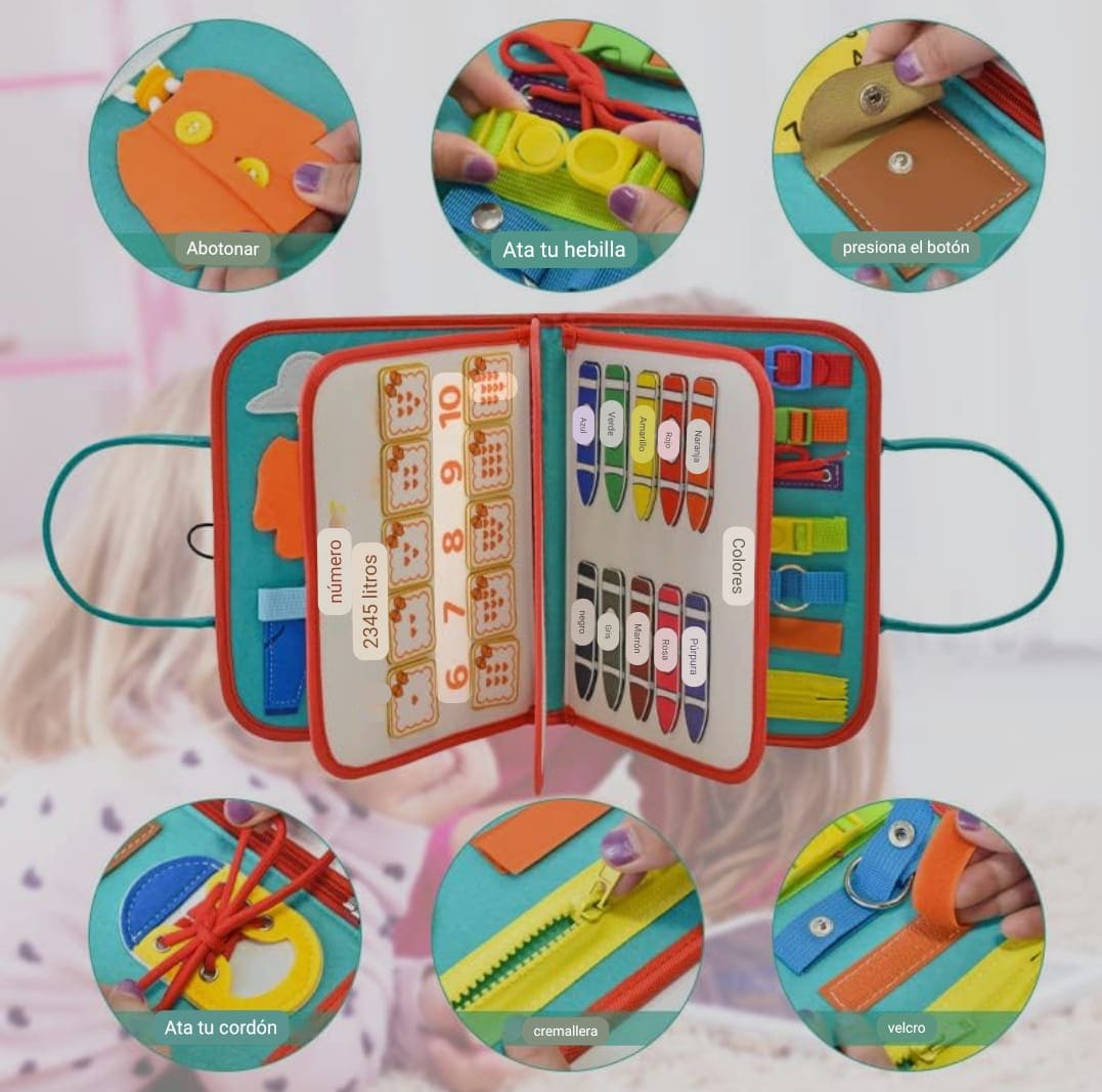 MALETIN DE CONOCIMIENTOS SENSORIALES ESENCIALES PARA LA VIDA DIARIA DE LOS NIÑOS 👧👶