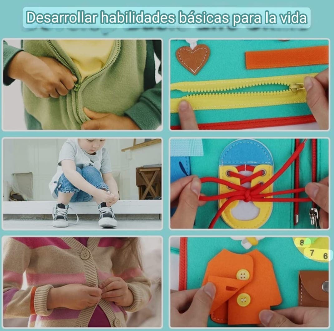MALETIN DE CONOCIMIENTOS SENSORIALES ESENCIALES PARA LA VIDA DIARIA DE LOS NIÑOS 👧👶