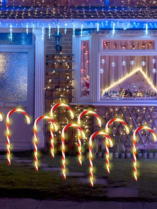 Bastón De Caramelo Navideño X5 Unidades 🎄