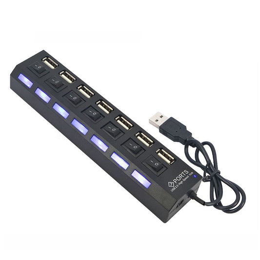 Extensión USB Varios Compartimientos