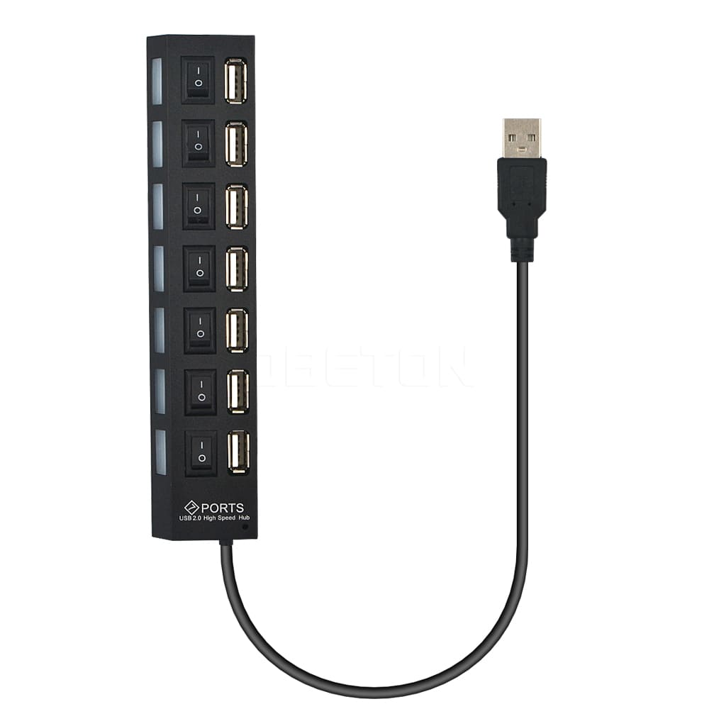 Extensión USB Varios Compartimientos