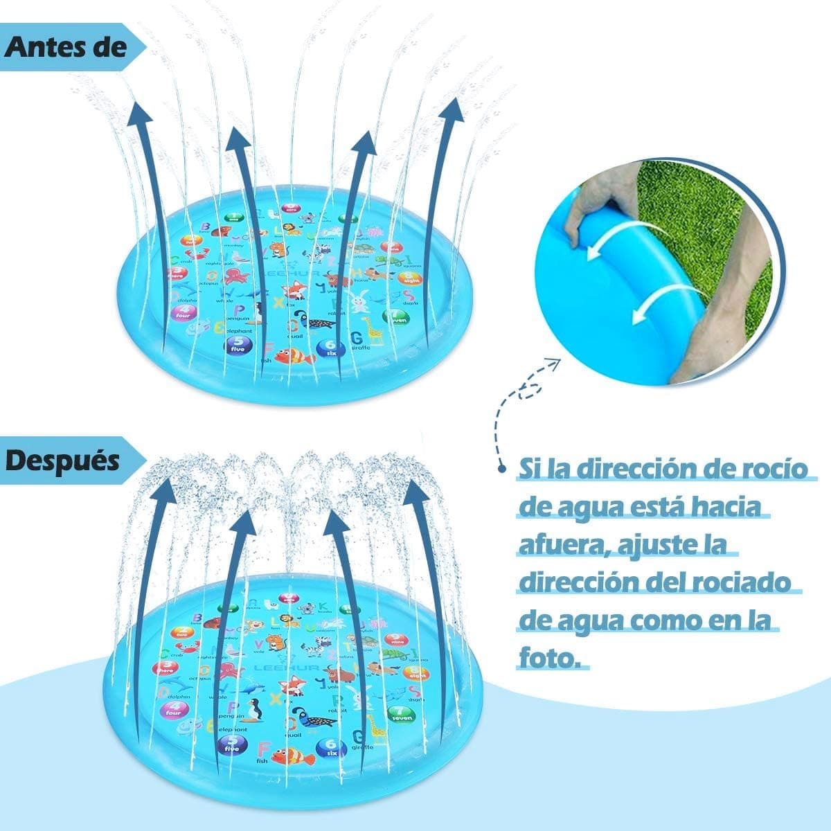 ALFOMBRA PISCINA💦 PULVERIZADA® 1.70m