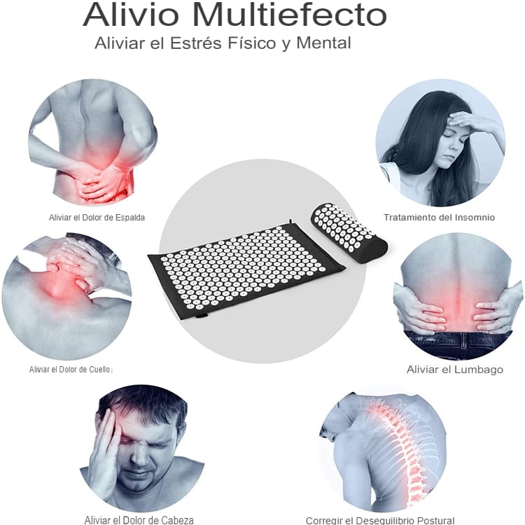 Mat De Acupuntura® para el Alivio y Relajación del Cuerpo.