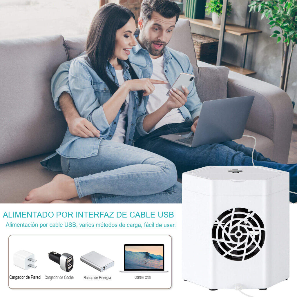 Mini Aire Climatizador Portátil Para Espacio Personal ❄️