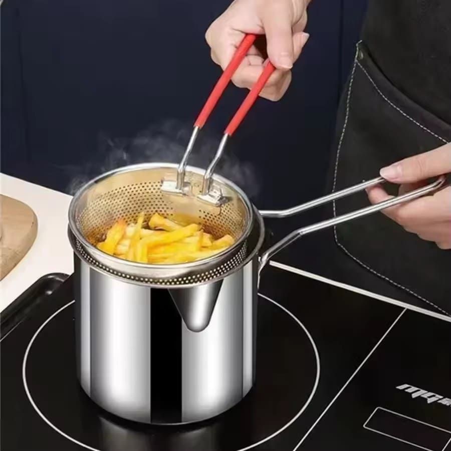 Olla Freidora Con Cesta Coladora