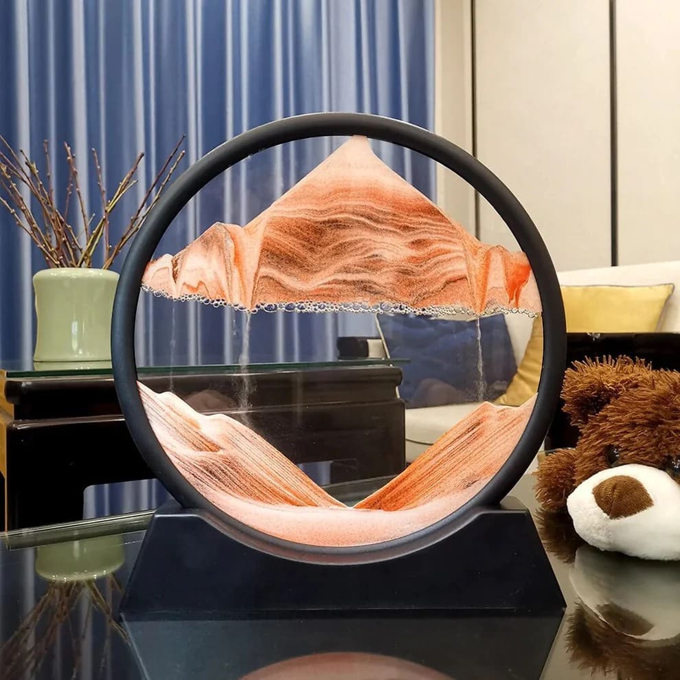 Reloj de Arena Movediza en 3D