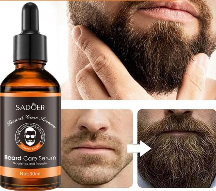 COMBO: Sadoer para el Crecimiento de la barba + Dermaroller