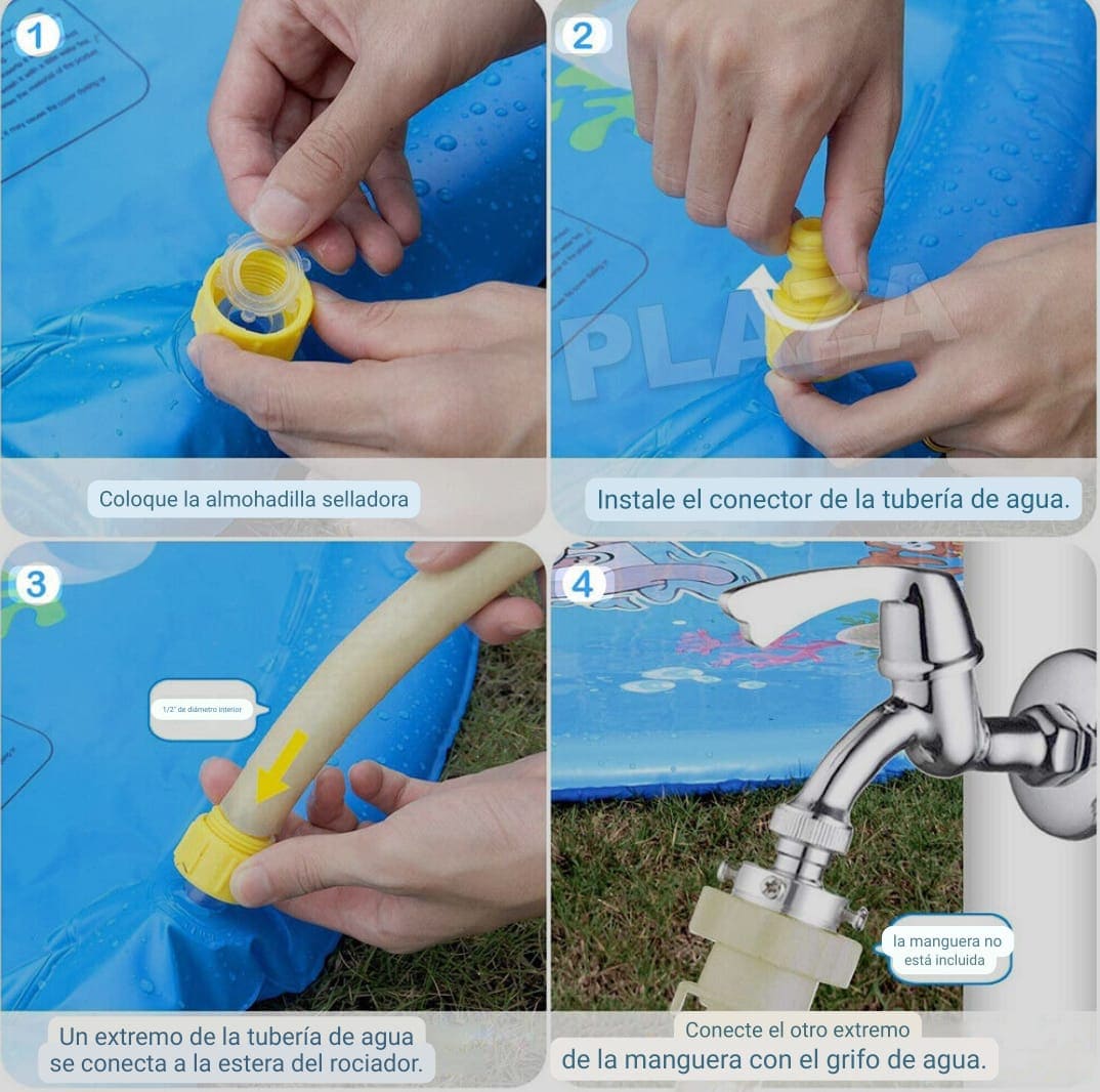 ALFOMBRA PISCINA💦 PULVERIZADA® 1.70m