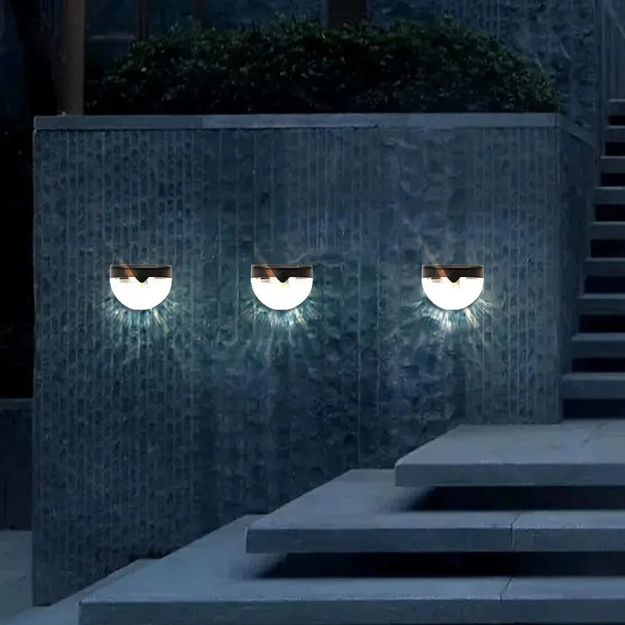 APLIQUE SOLAR ☀️ DECORATIVO® X2 PARA EXTERIORES