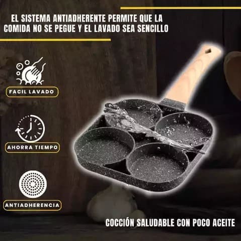 Sartén Polix 4 Puestos®