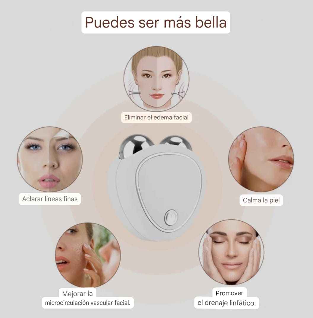 Masajeador con Tecnología de Microcorriente