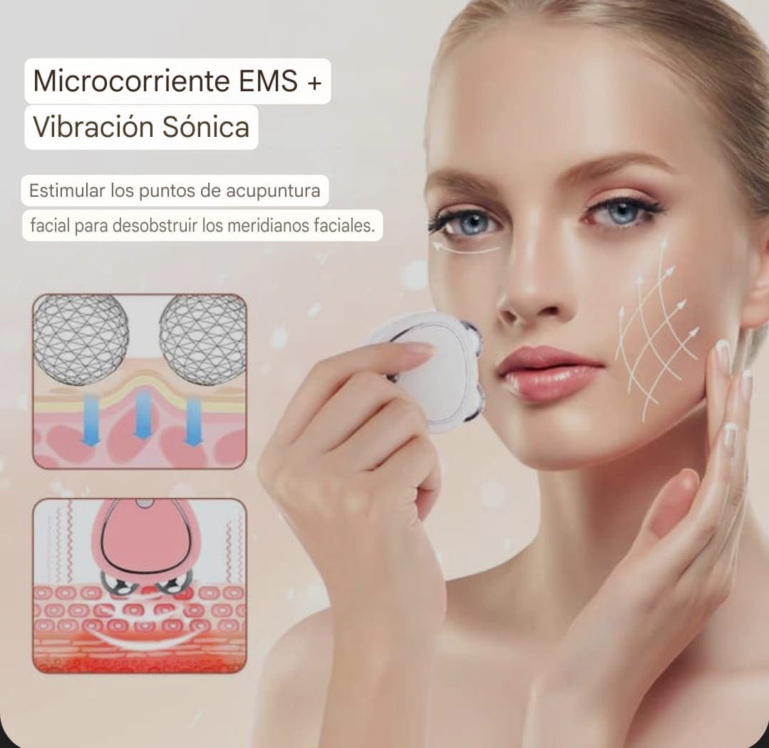 Masajeador con Tecnología de Microcorriente