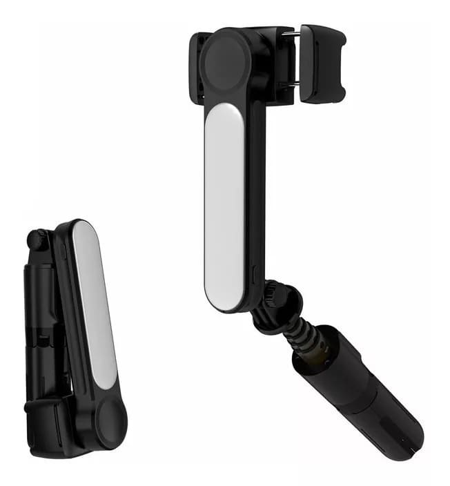 ESTABILIZADOR INTELIGENTE CON LUZ PRO® (Crea videos y selfis como un profesional)