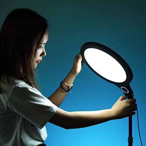 Lámpara Studio Light Profesional + Soporte de Trípode para Selfi