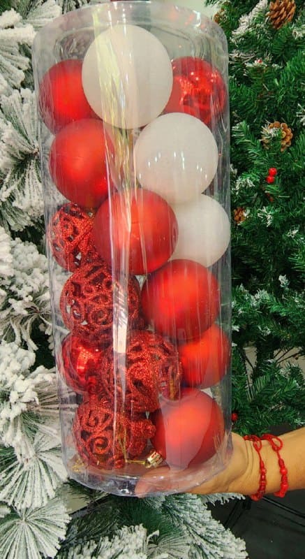 ESFERAS, BOMBILLAS NAVIDEÑAS X24 DE 5CM 🎄