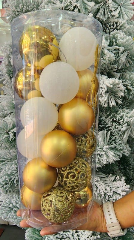 ESFERAS, BOMBILLAS NAVIDEÑAS X24 DE 5CM 🎄