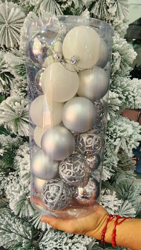 ESFERAS, BOMBILLAS NAVIDEÑAS X24 DE 5CM 🎄