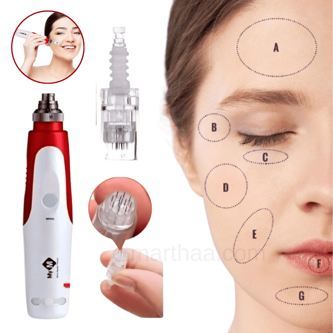 Derma-Pen Profesional (Para Estimular la producción de colágeno y rejuvenecer la piel)