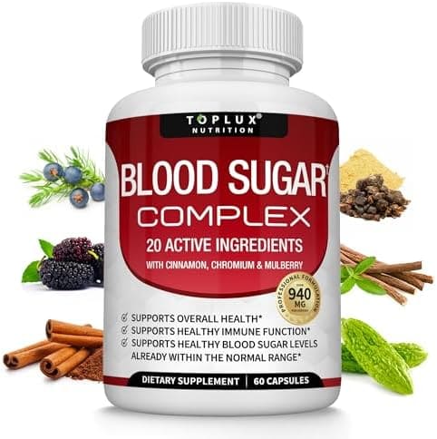 Blood Sugar Complex (Controla el azúcar en la sangre y antojos)