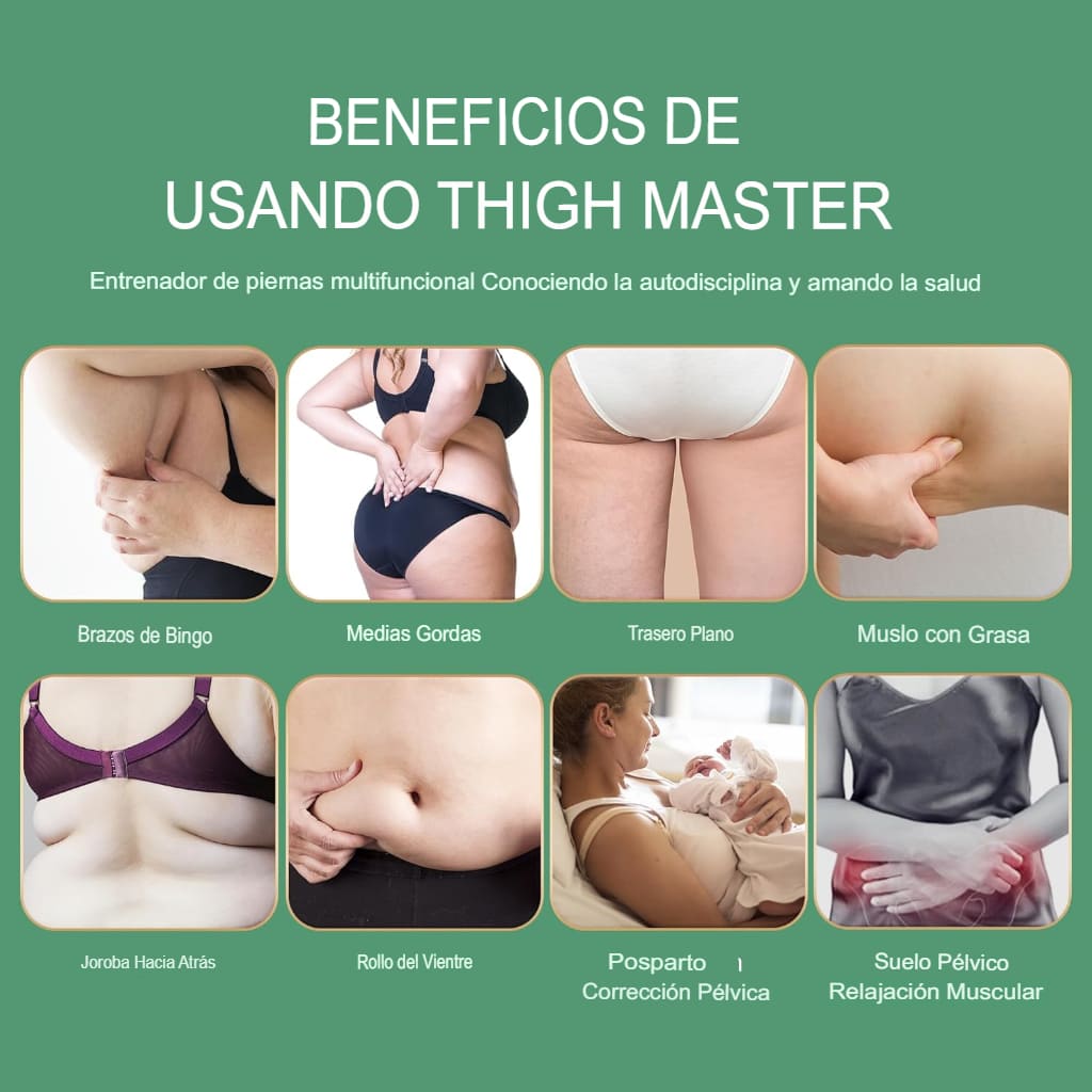 Thigh Master Pro (Ejercitador de Suelo Pélvico y Moldeador de Muslos)