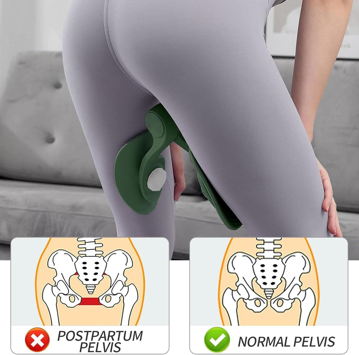 Thigh Master Pro (Ejercitador de Suelo Pélvico y Moldeador de Muslos)