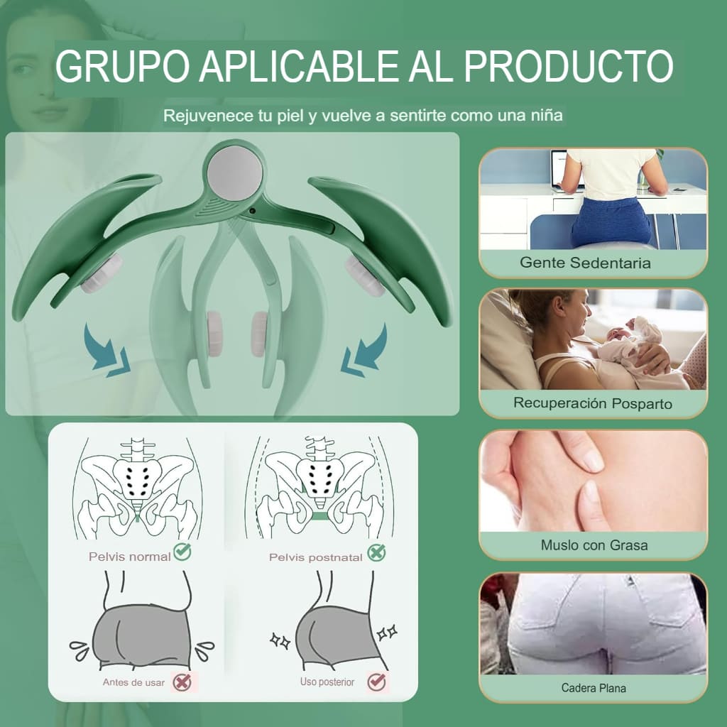 Thigh Master Pro (Ejercitador de Suelo Pélvico y Moldeador de Muslos)