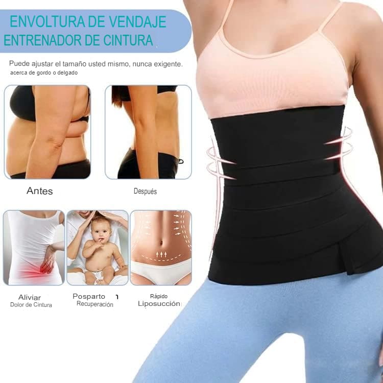 FAJA CINTURILLA MOLDEADORA ENVOLVENTE