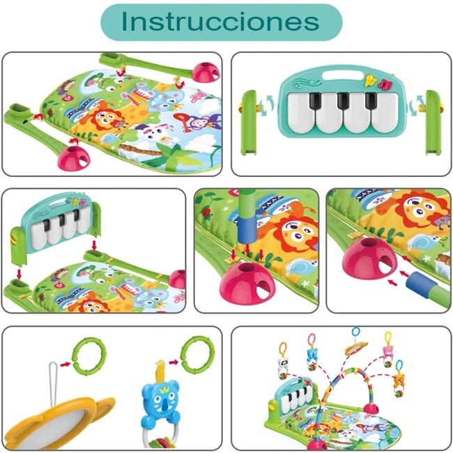 Gimnasio Con Piano Para Bebes 👶