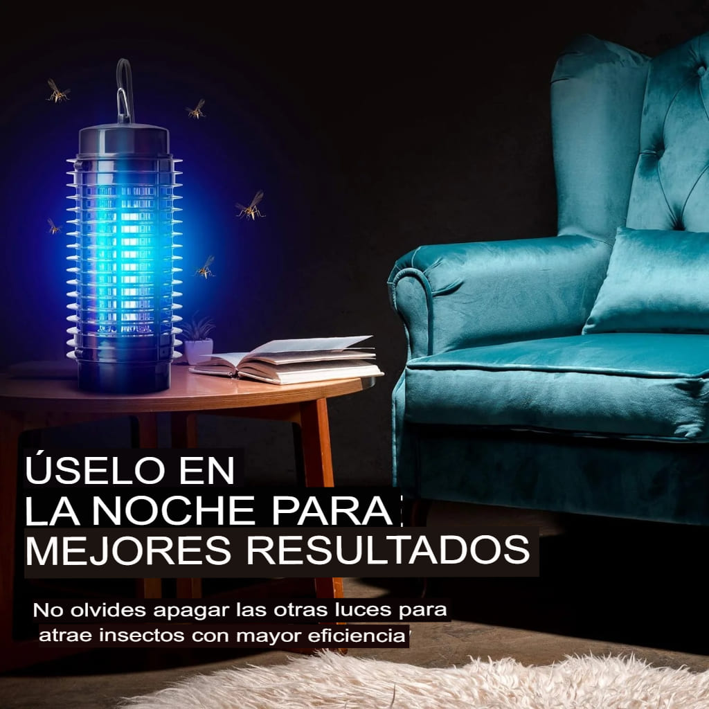 Lampara Repelente Eléctrico para Mosquitos y Moscas 🦟