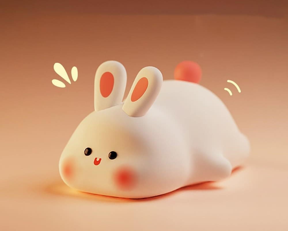 Lámpara Low Light: Diseño de Conejo 🐇
