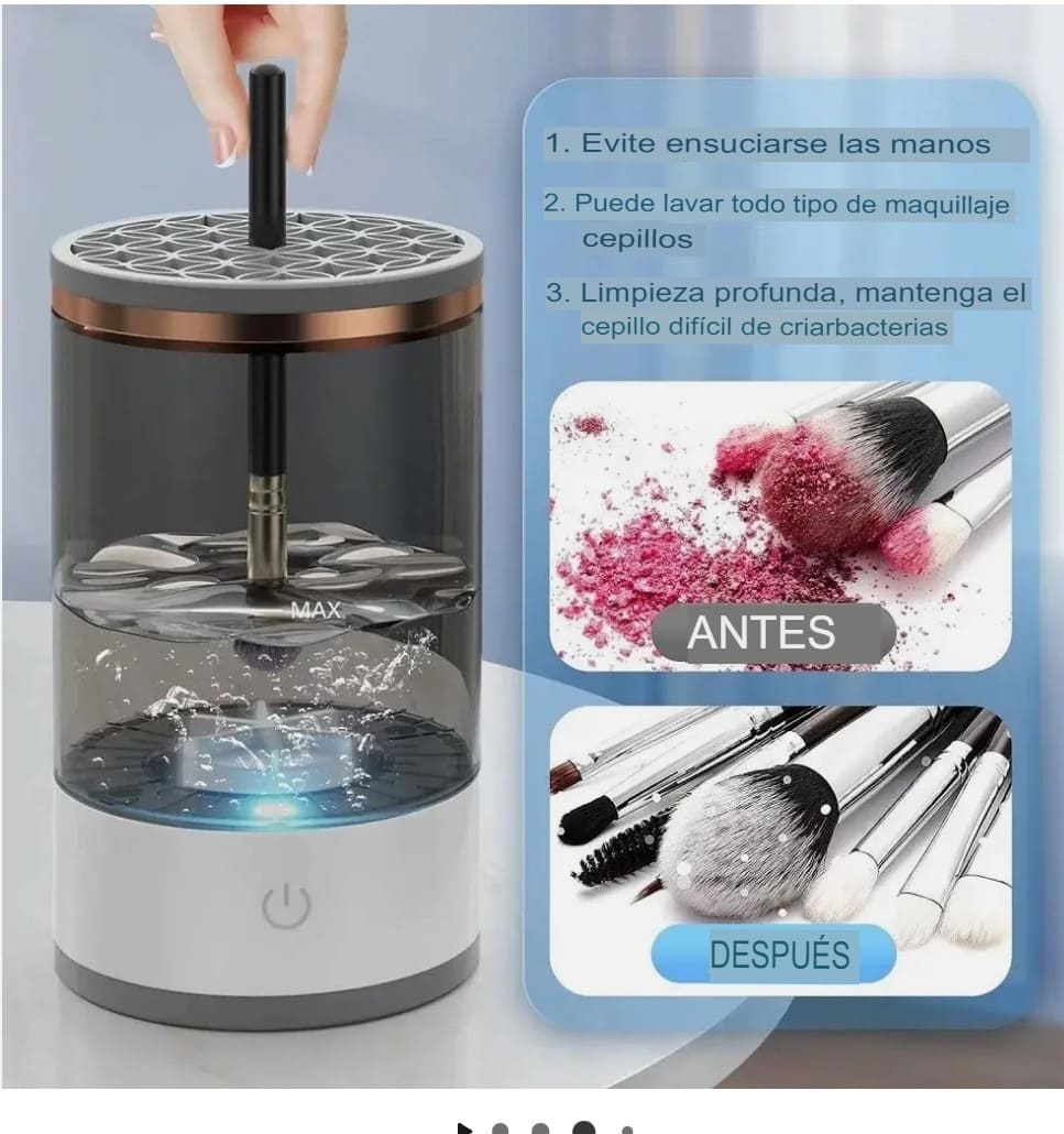 LAVADORA AUTOMÁTICA DE BROCHAS® Makeup