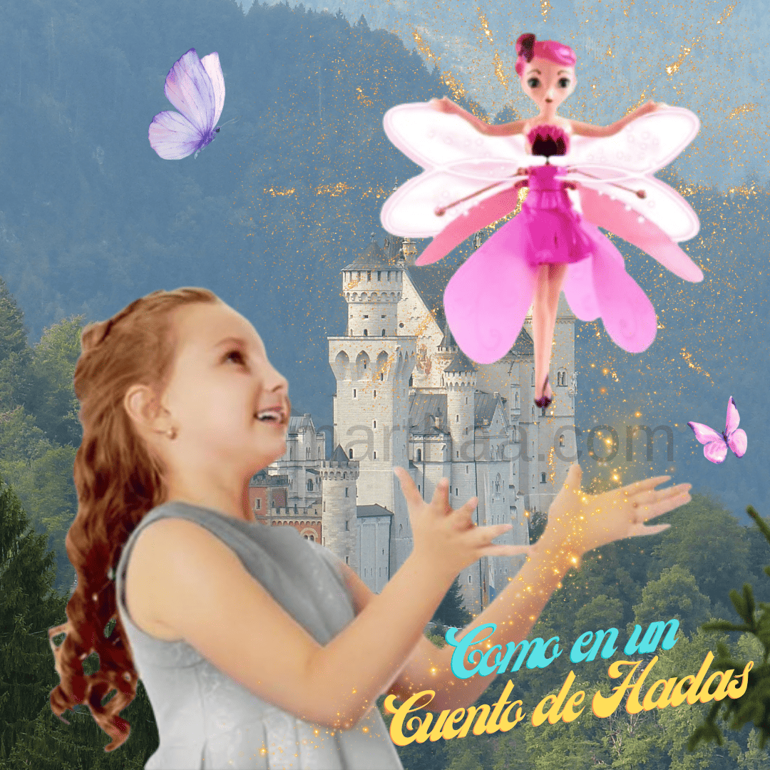 MUÑECA HADA MÁGICA VOLADORA 🧚