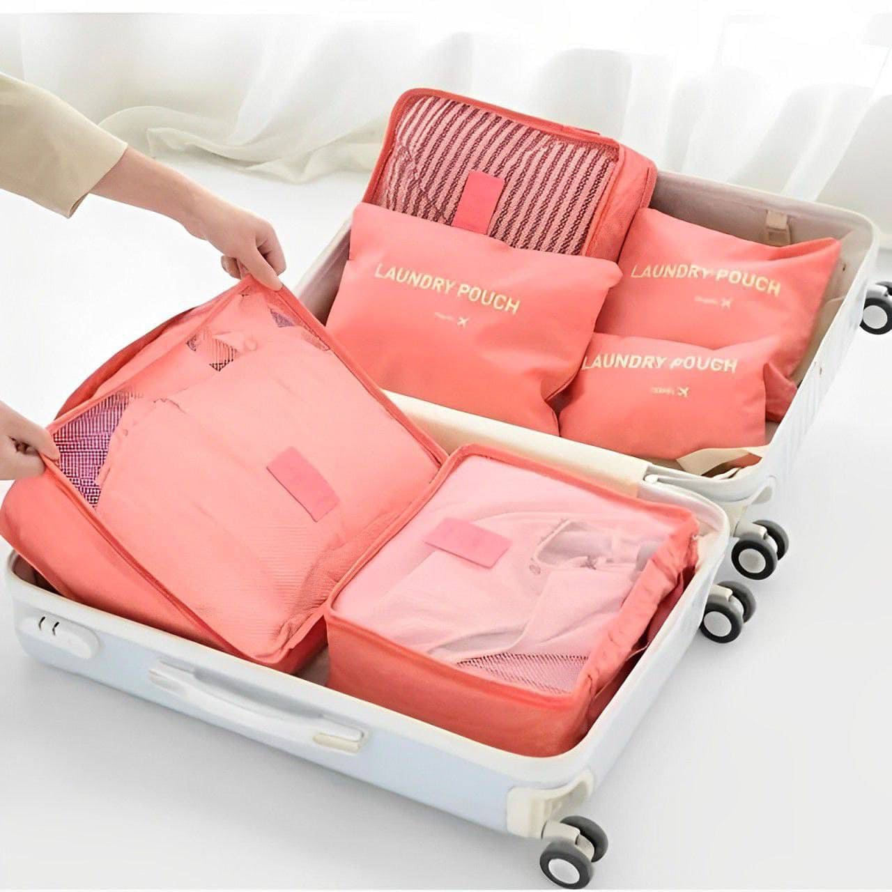 Organizadores de Equipaje de 6 piezas