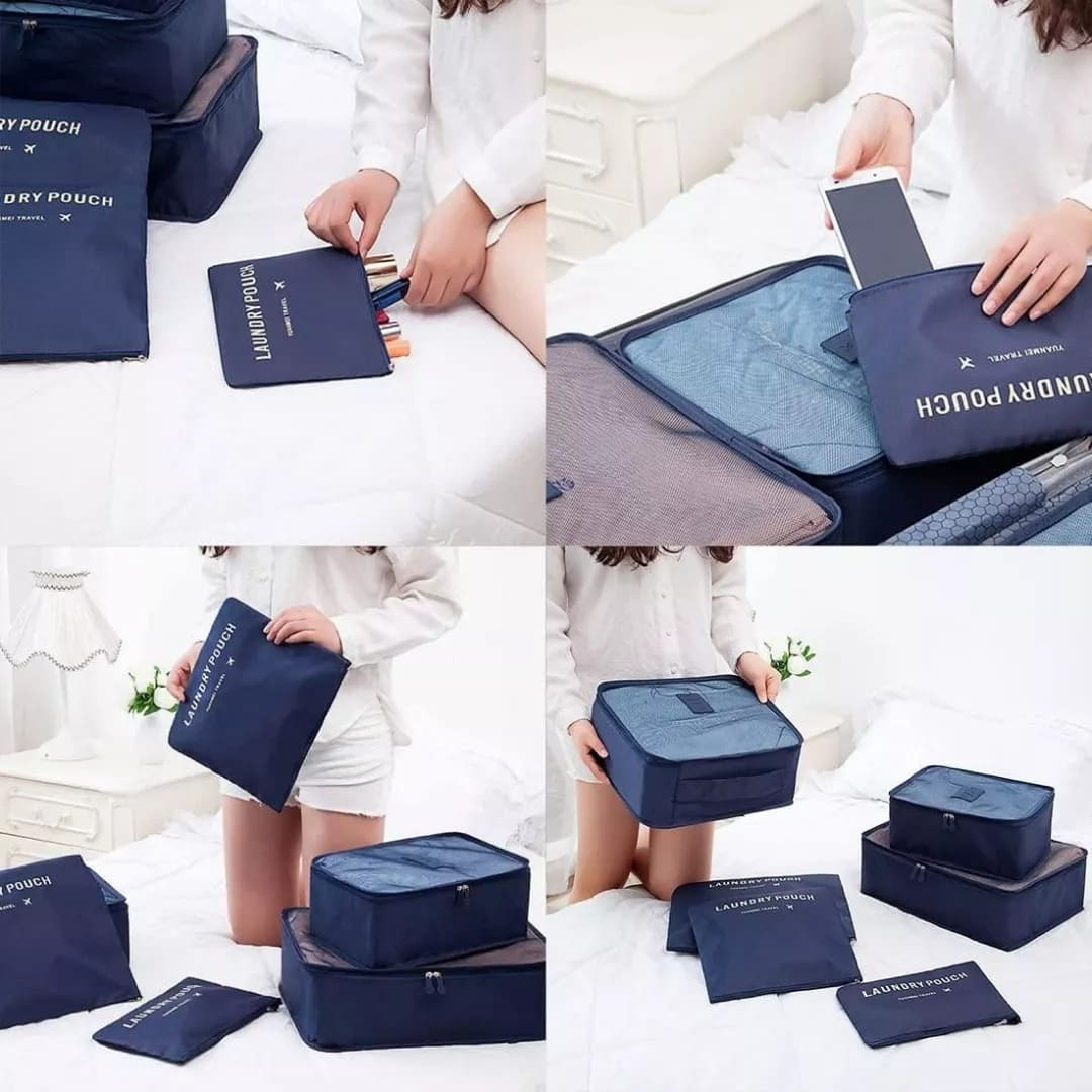 Organizadores de Equipaje de 6 piezas