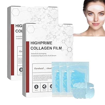 Set de Mascarillas De Colágeno Absorbentes + 3 Frascos de Ácido Hialurónico GRATIS