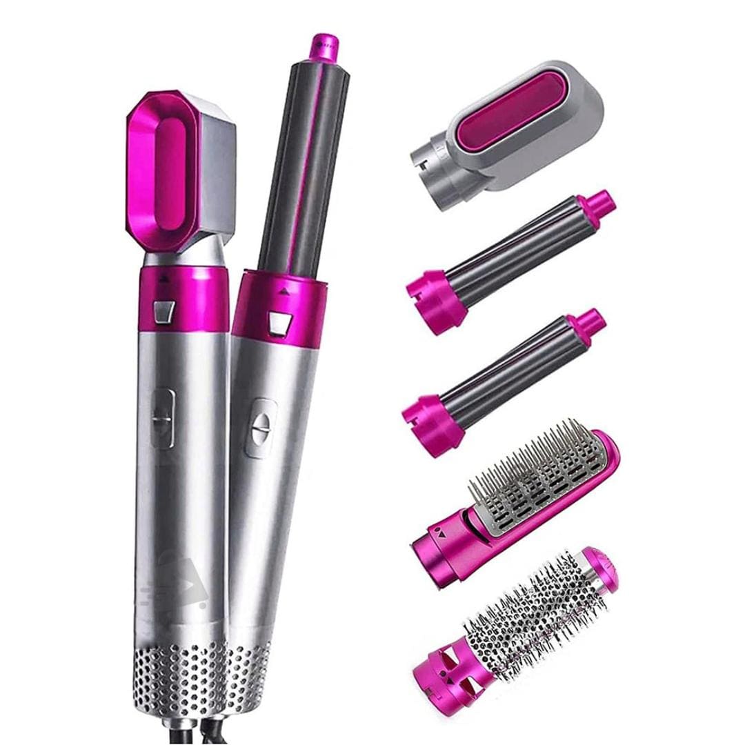 Cepillo Secador, Alaciador, Rizador 5 en 1 Pro®