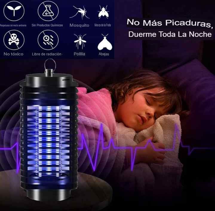 Lampara Repelente Eléctrico para Mosquitos y Moscas 🦟