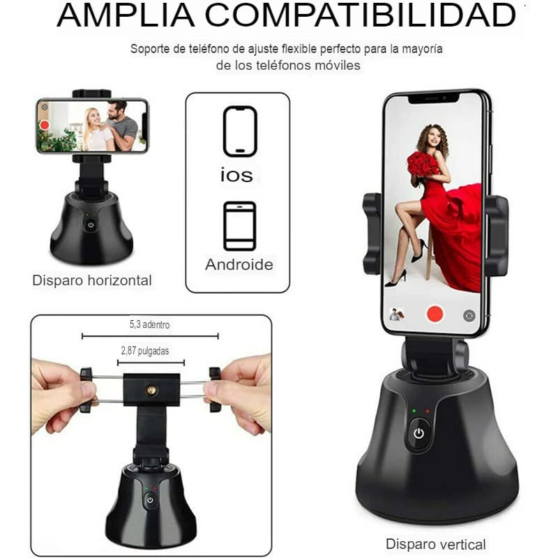Soporte Inteligente 360° para Celular