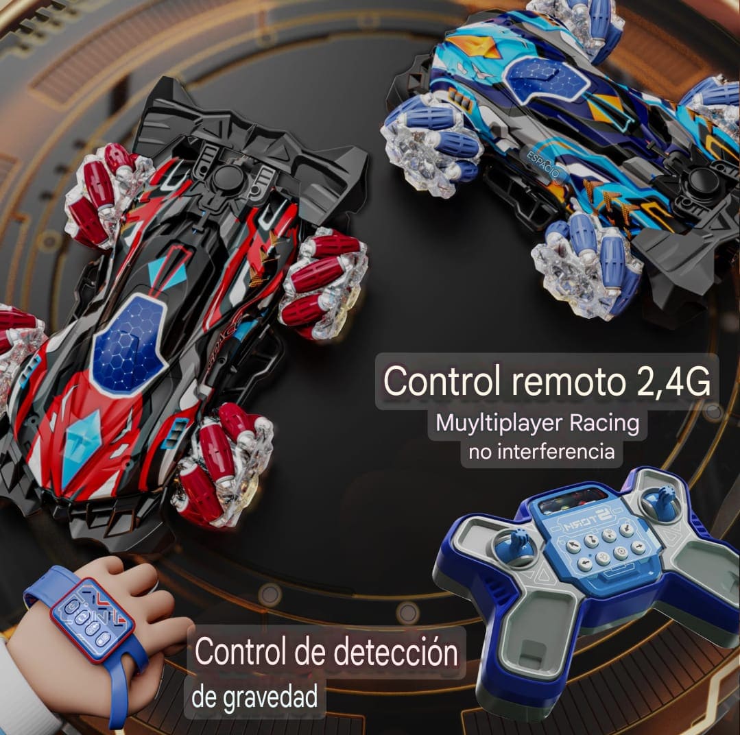 Coche a Todoterreno con Doble Control (Manual y de Gestos) 🎮🕹️