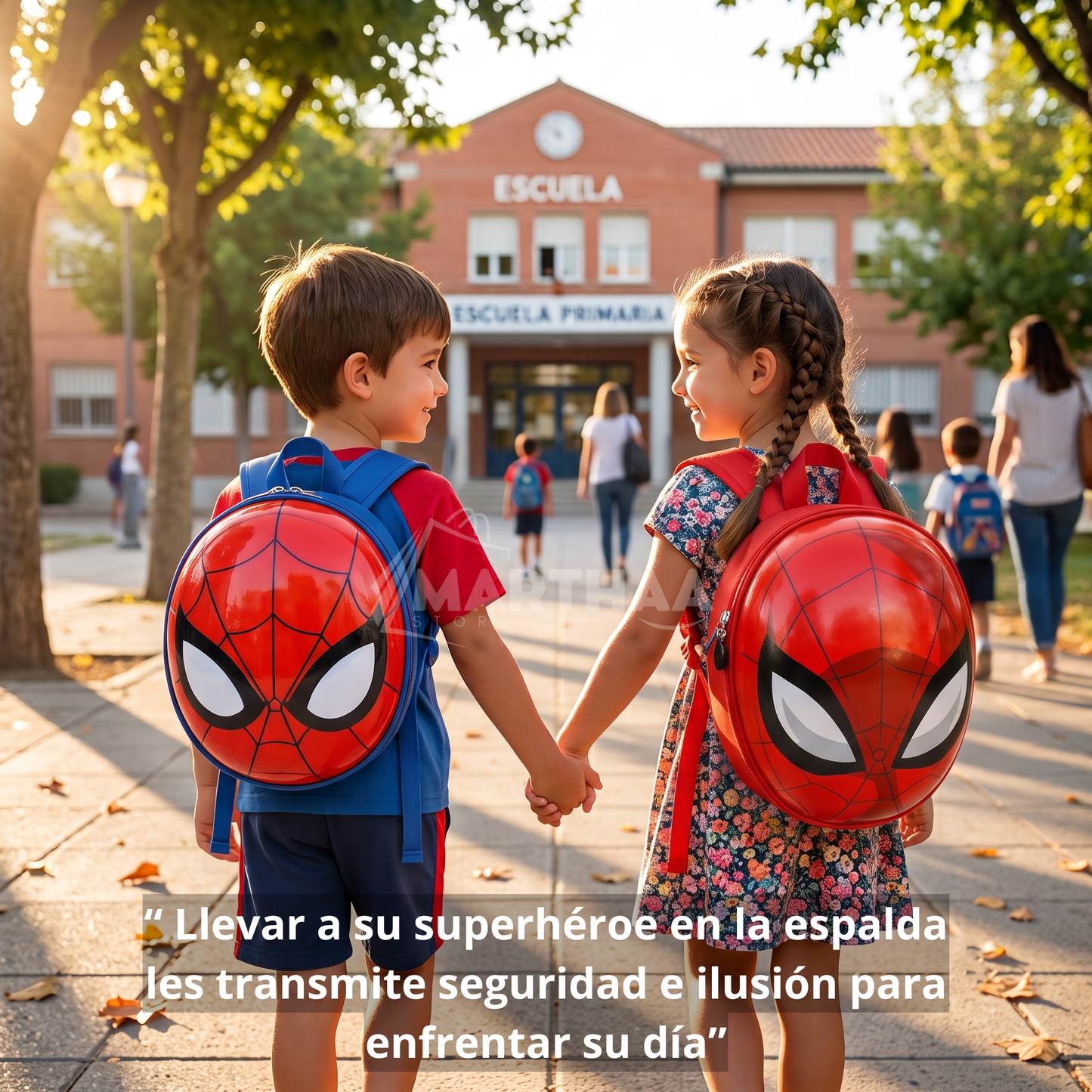 Mochila 3D de Spiderman Unisex 🕷️