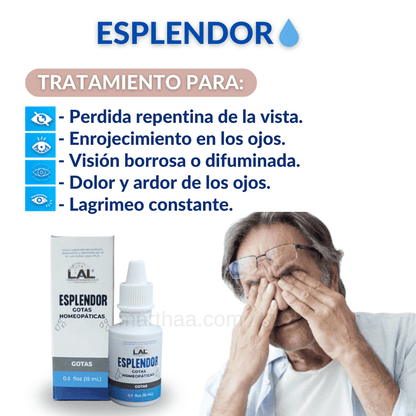Esplendor® en Gotas 💧 100% ORIGINAL (Combate problemas de la Vista)