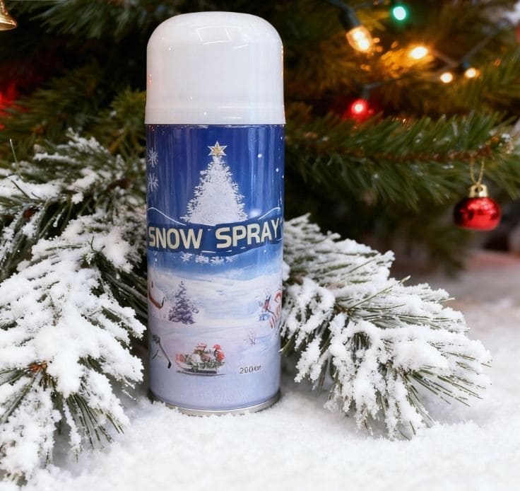 Nieve En Spray Para Arbol De Navidad x2
